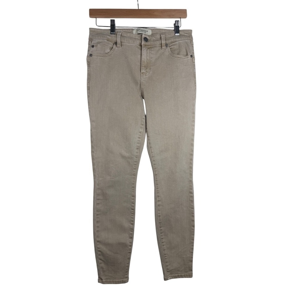 Liverpool Los Angeles Womens Beige Skinny Jeans Size 6/28 Denim Pants